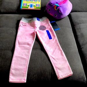 Buffalo Pink Skinny Girls Size 7 Jeans (NEW)